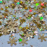 Winter in Gold Chunky Glitter - Gold Glitter
